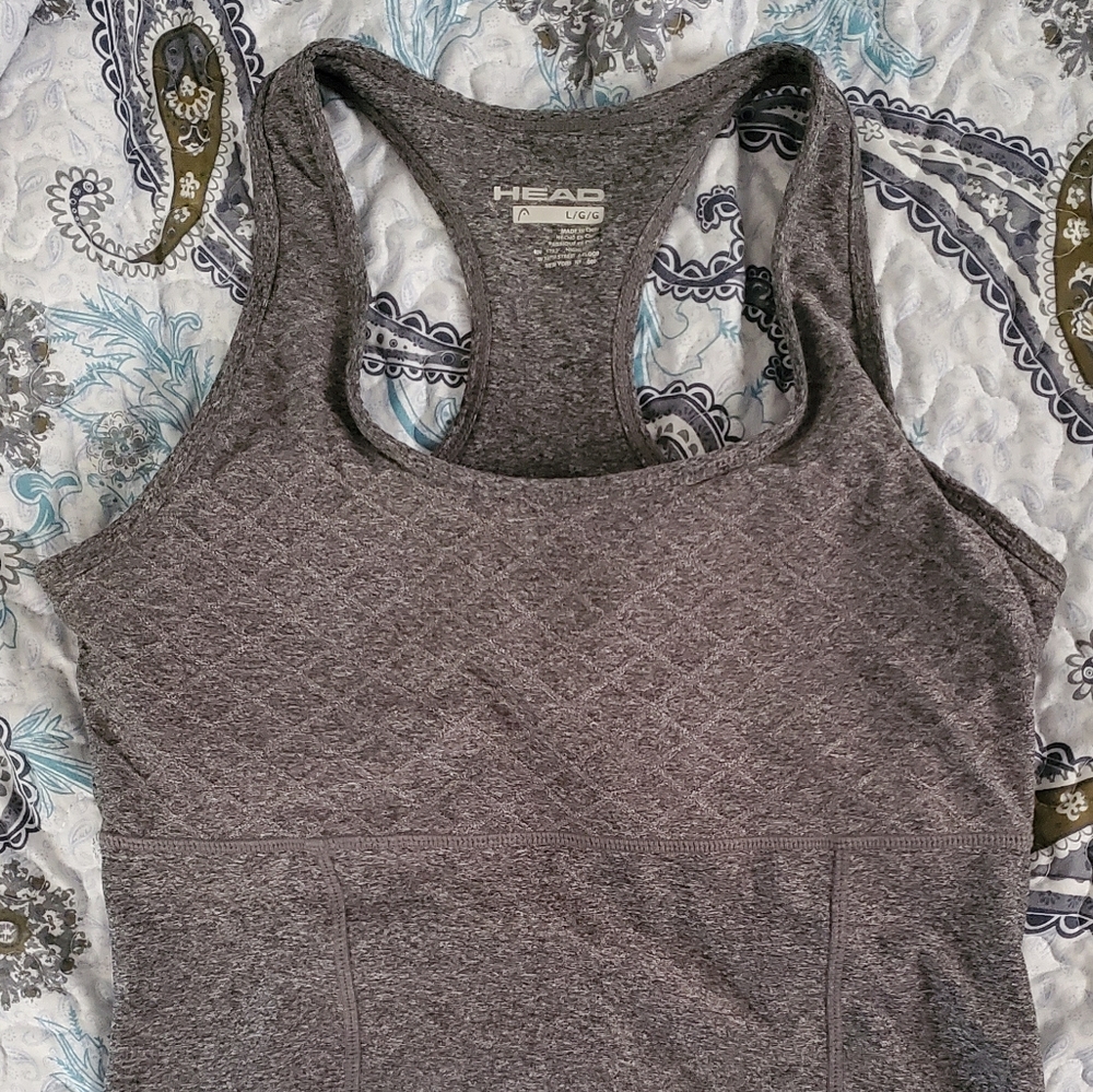 Head tennis tank, lined cups